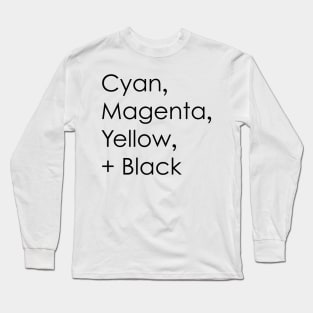 CMYK Long Sleeve T-Shirt